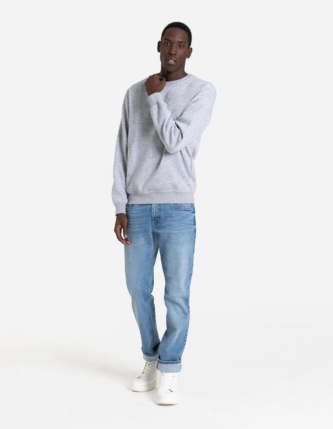 Sweatshirt - Rippbündchen
