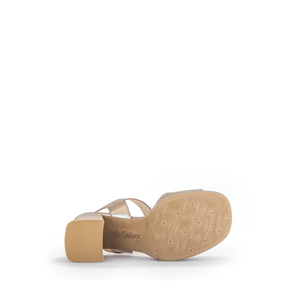 Gabor fashion Plateau Sandale gold