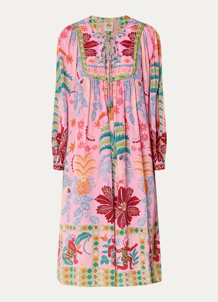 Vestido midi estampado de Farm Rio