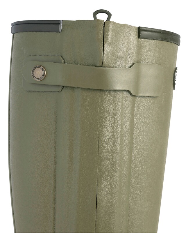 Le Chameau Gummistiefel Chasseur Cuir