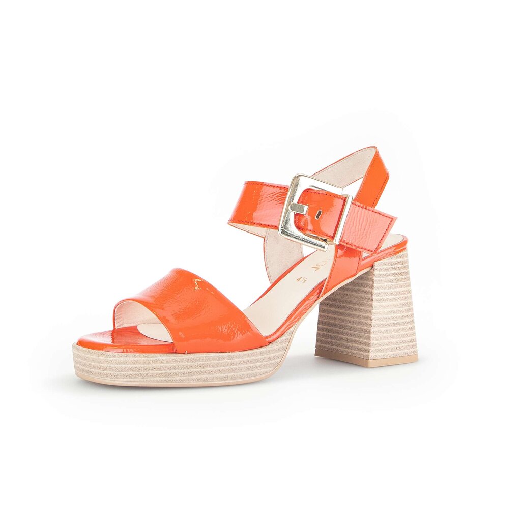 Gabor fashion Plateau Sandale orange