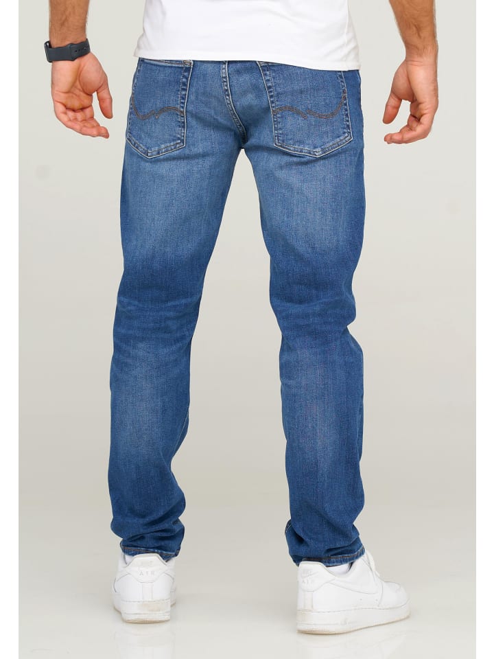 Jack & Jones Jeans Comfort Fit - JJIMIKE JJARIS in Dark Blue Denim günstig kaufen