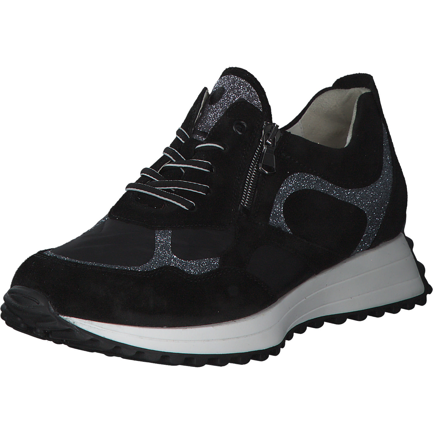 Waldläufer Pinky 797002, Sneakers Low, Damen, Schwarz