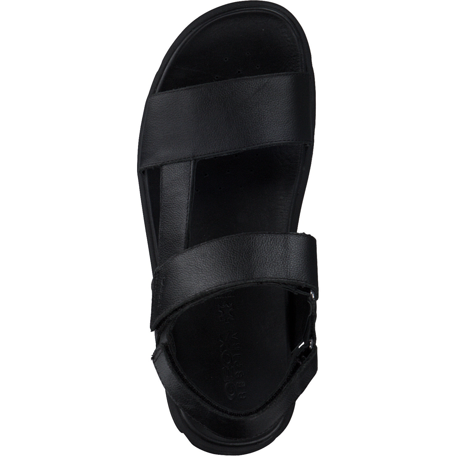 Geox U15BGB, Sandalen, Herren, black