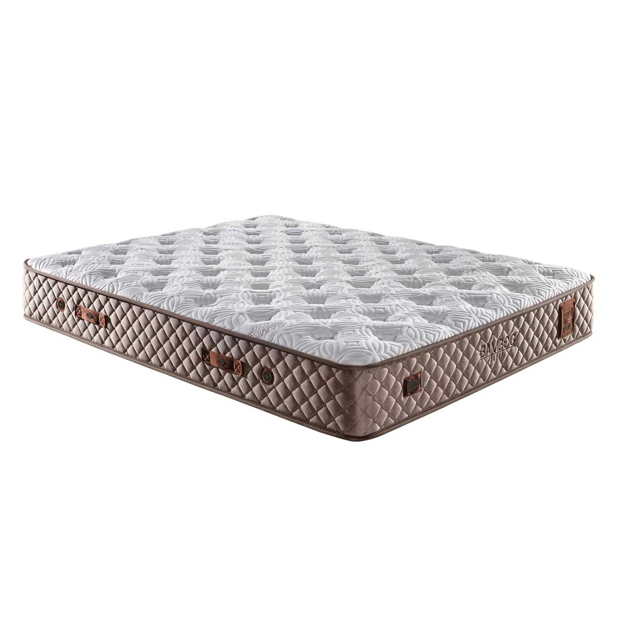 Boxspringmatratze 7 Schichten Höhe 30 cm Matratze 180x200 mit Kissen Bamboo, Moln