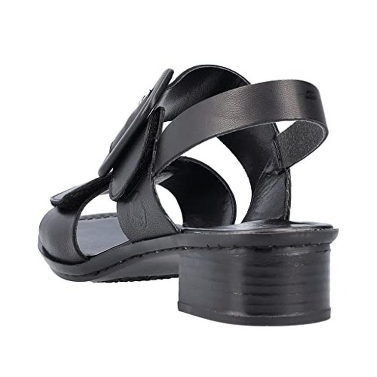 RIEKER Klassische Sandalen schwarz FSK Damen Sandalen