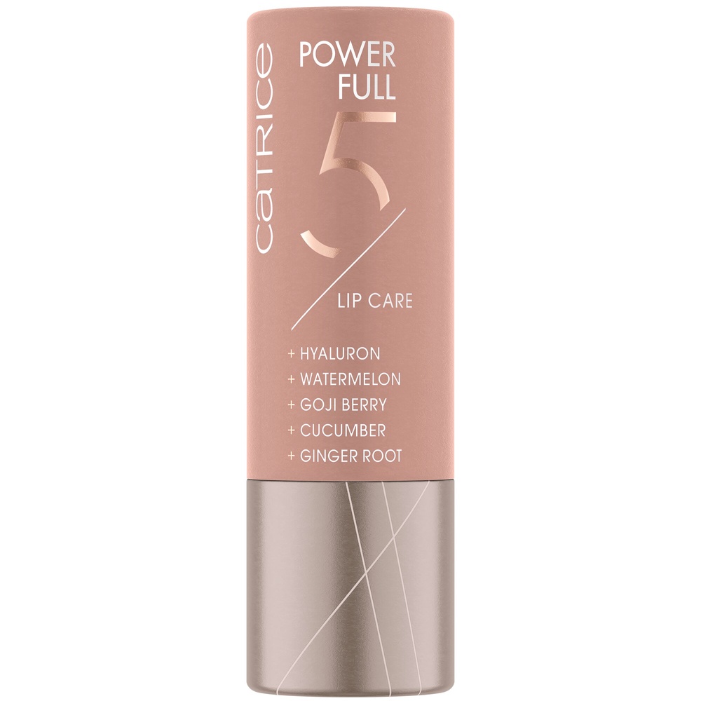 catrice Power Full 5 Lip Care soin des lèvres 050 Romantic Nude Baume à Lèvres