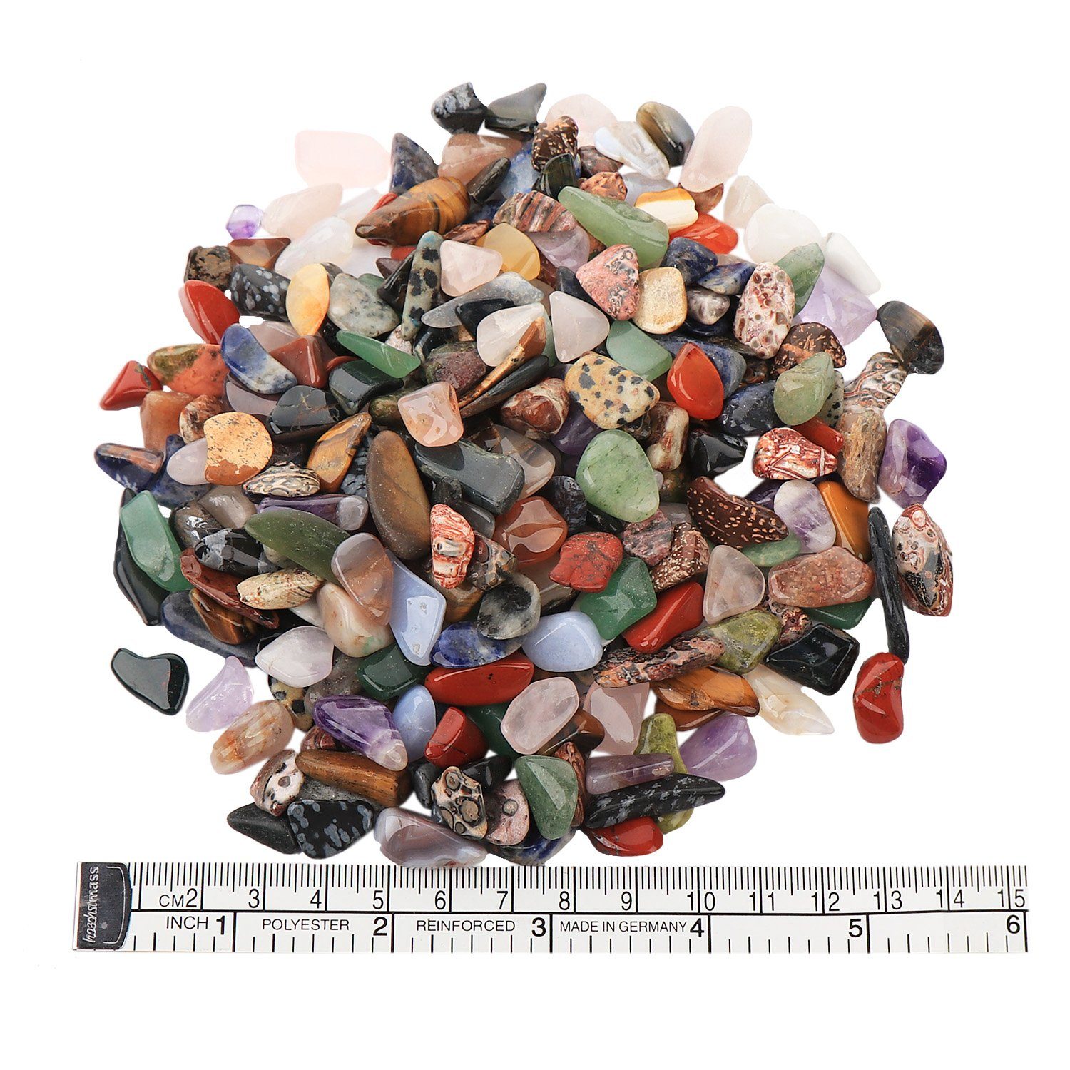 NKlaus Mineralstein 100g Trommelsteine 10 - 20mm Edelsteine natürliche