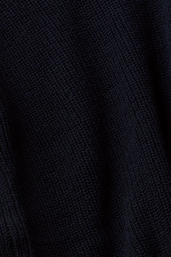 Strickpullover mit Stehkragen
