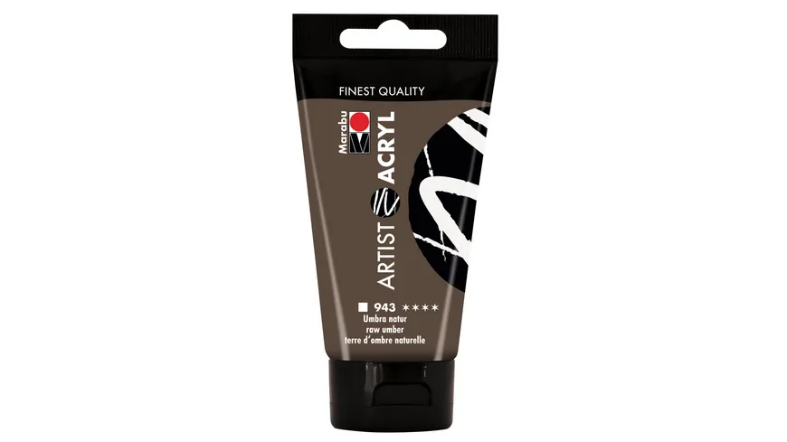 Marabu Artist Acryl, Umbra natur 943, 75 ml 75 ml