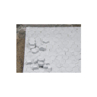 Pflastersteine 6-Eck Hexagonal hell, Ergänzung, 1:32 1:35