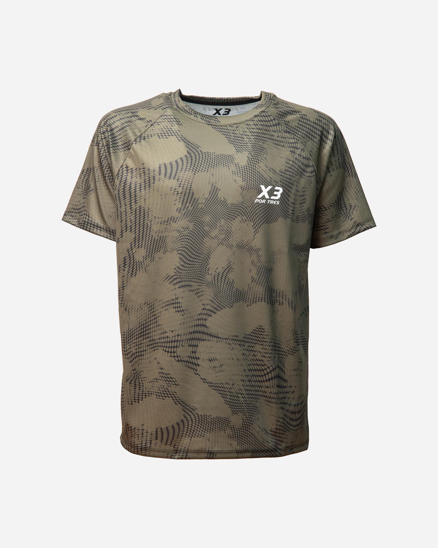 T-shirt Tennis X3 Por Tres Bruxelles M X3-S1104-MG