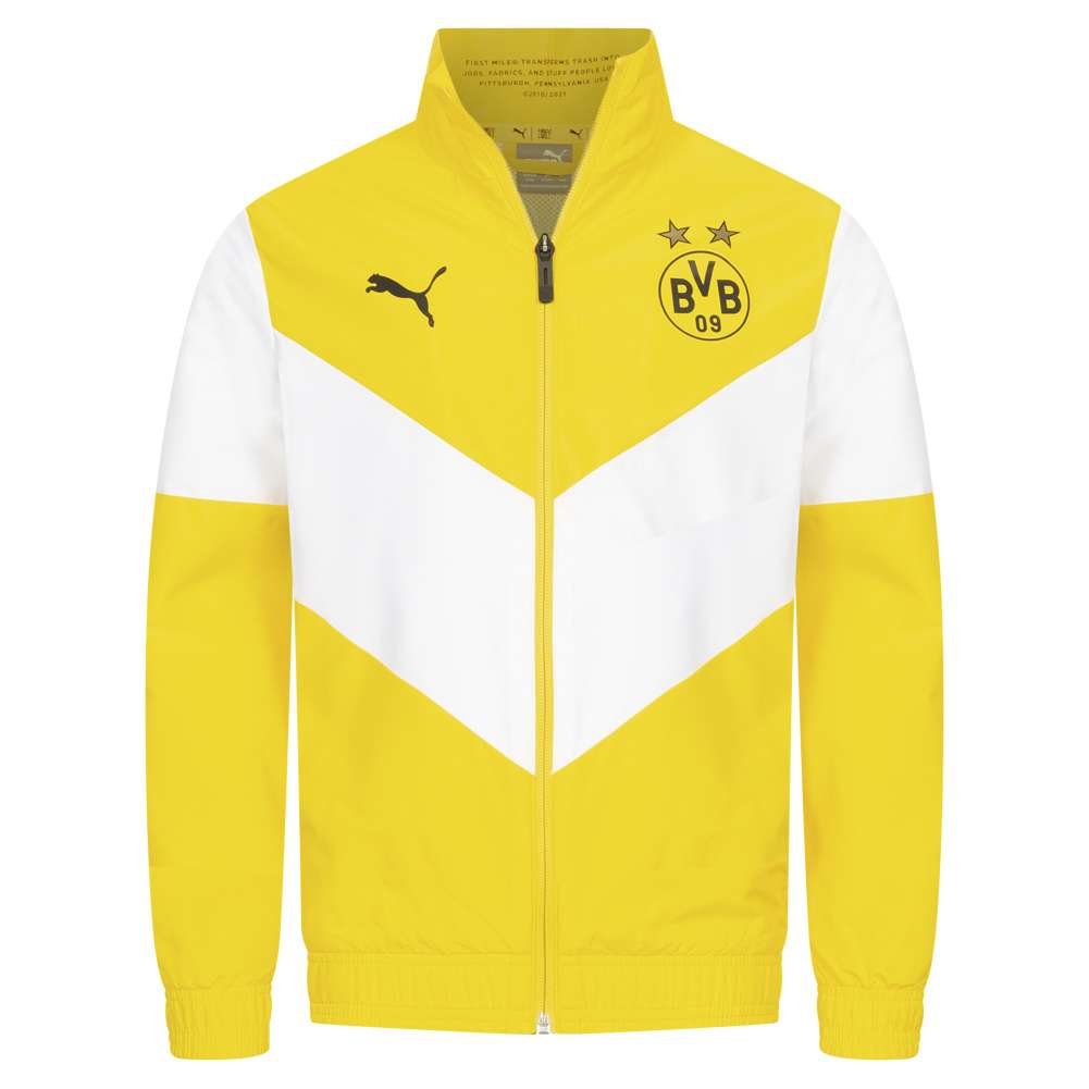 Borussia Dortmund BVB 09 PUMA Kinder Präsentations Jacke 764296-01
