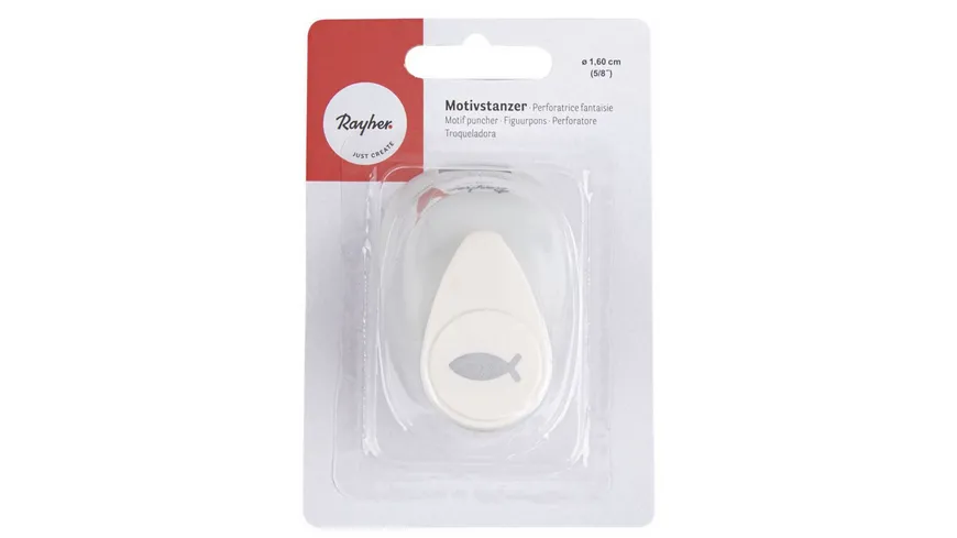 rayher Motivstanzer Fisch 1,6cm