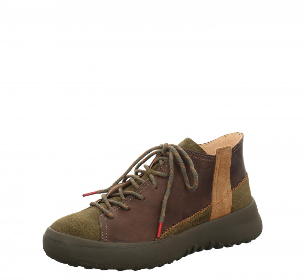 KUSABI Ankle Boots - Mocca/Kombi
