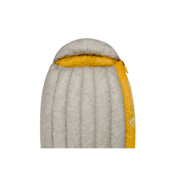 SPARK SPI - REGULAR LIGHT GREY / YELLOW - Sommerschlafsack