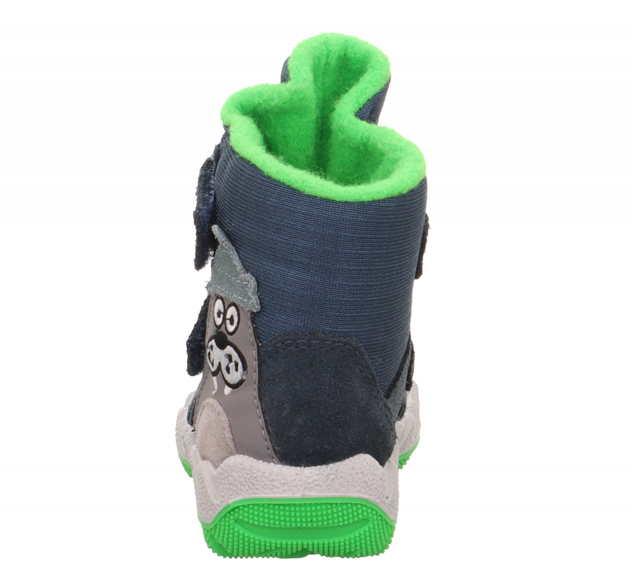 ICEBIRD - Blau/Grün Boots mit Klettverschluss