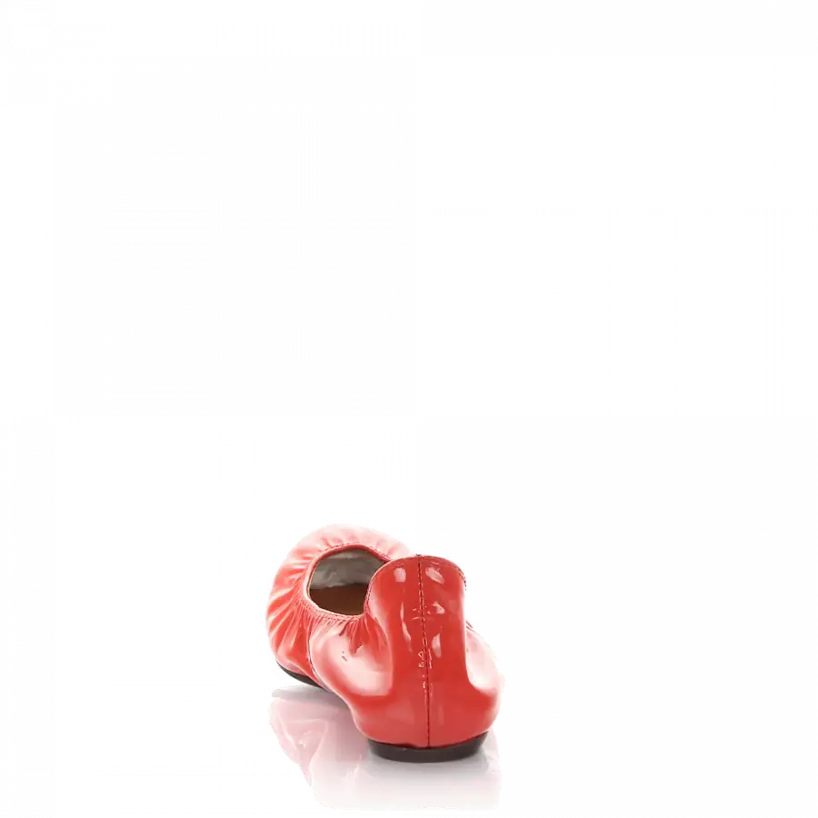 Lanvin - Ballerinas Lackleder rot - rot