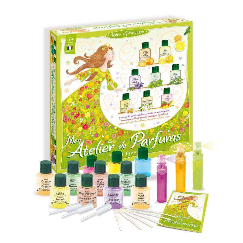 Mon atelier de parfums fleurs fraîches Rêve de princesse Sentosphère