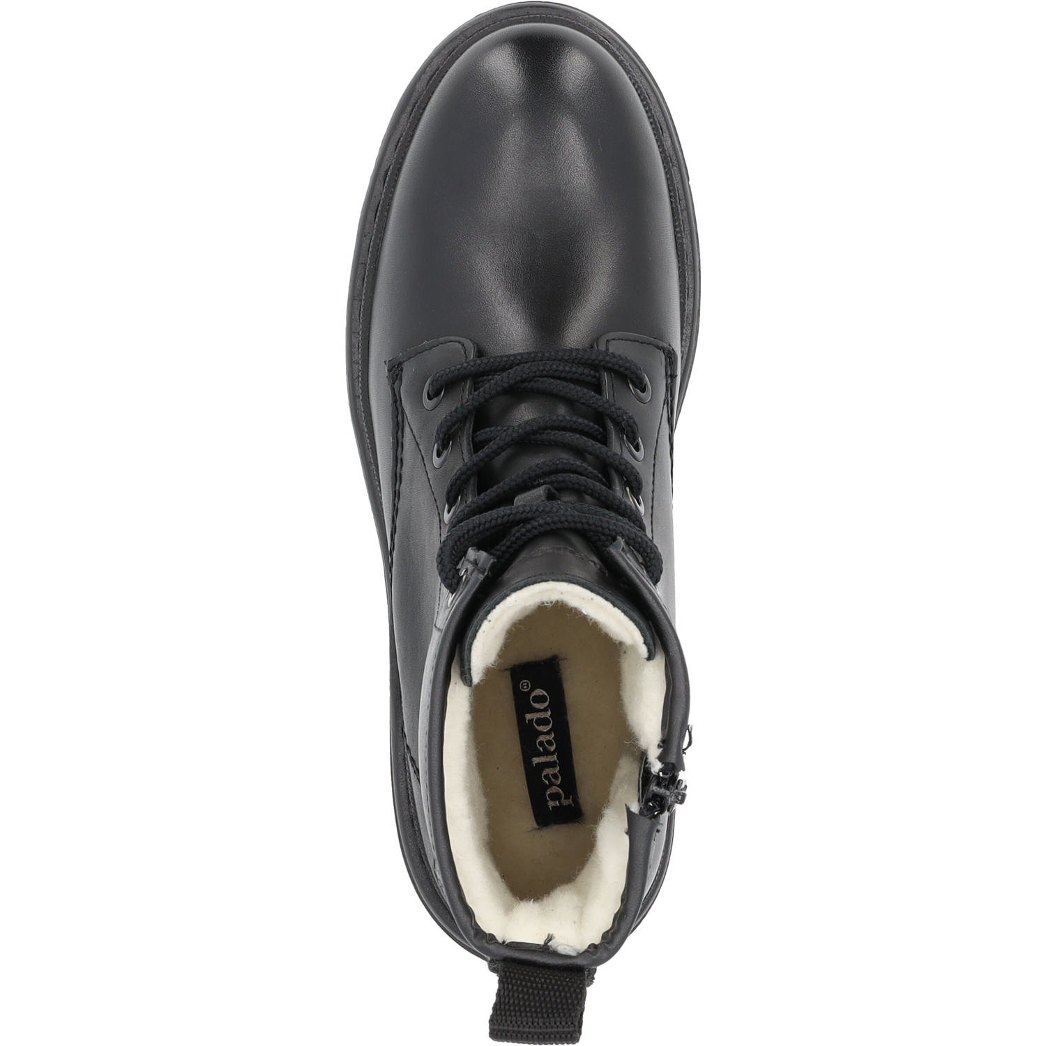 Palado Montecristo, Schnürstiefeletten, Damen, Schwarz Glanz
