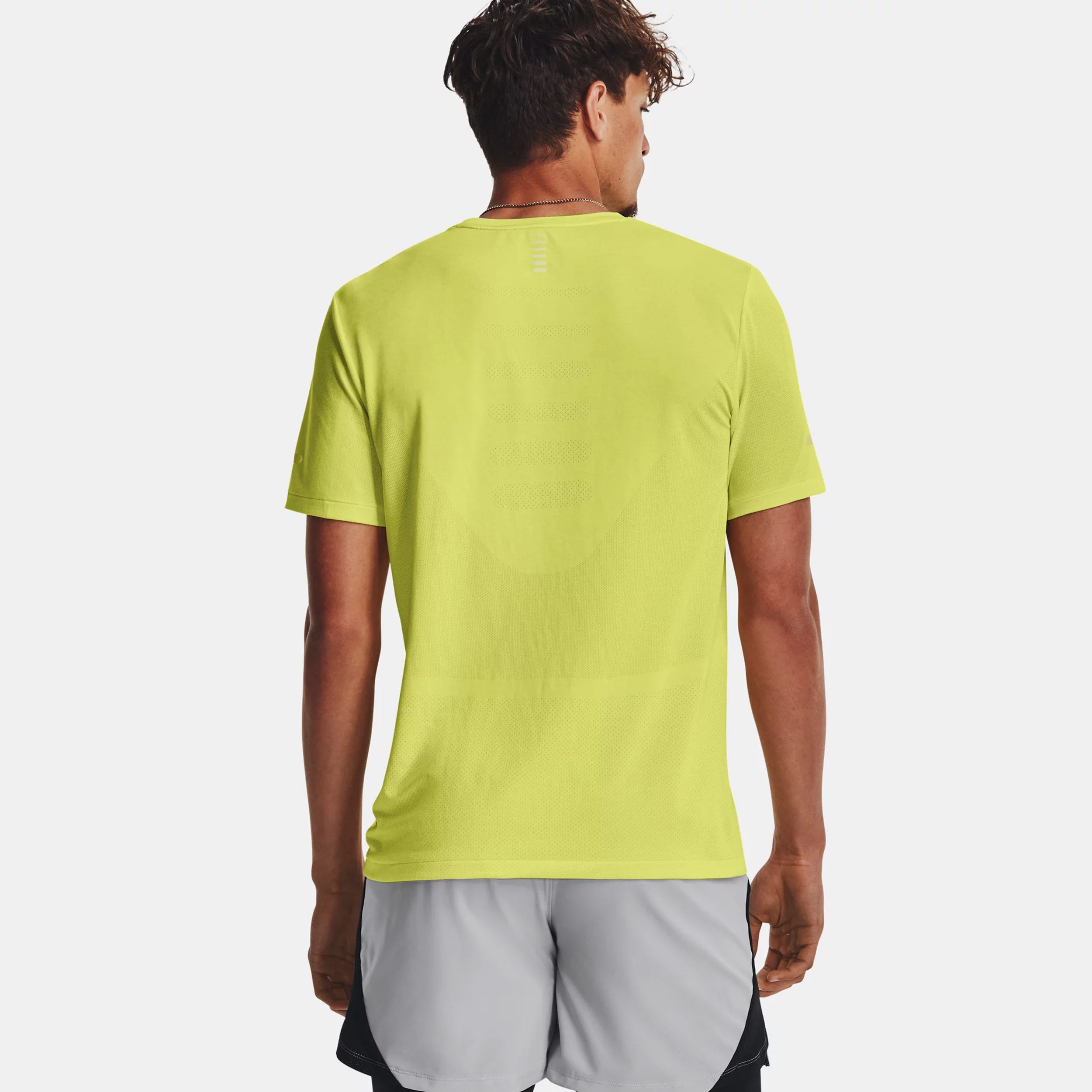 Seamless Stride Laufshirt Herren - Gelb