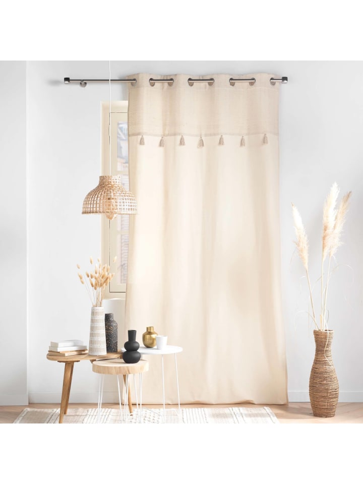 Douceur d’Intérieur Vorhang in beige günstig kaufen onesize
