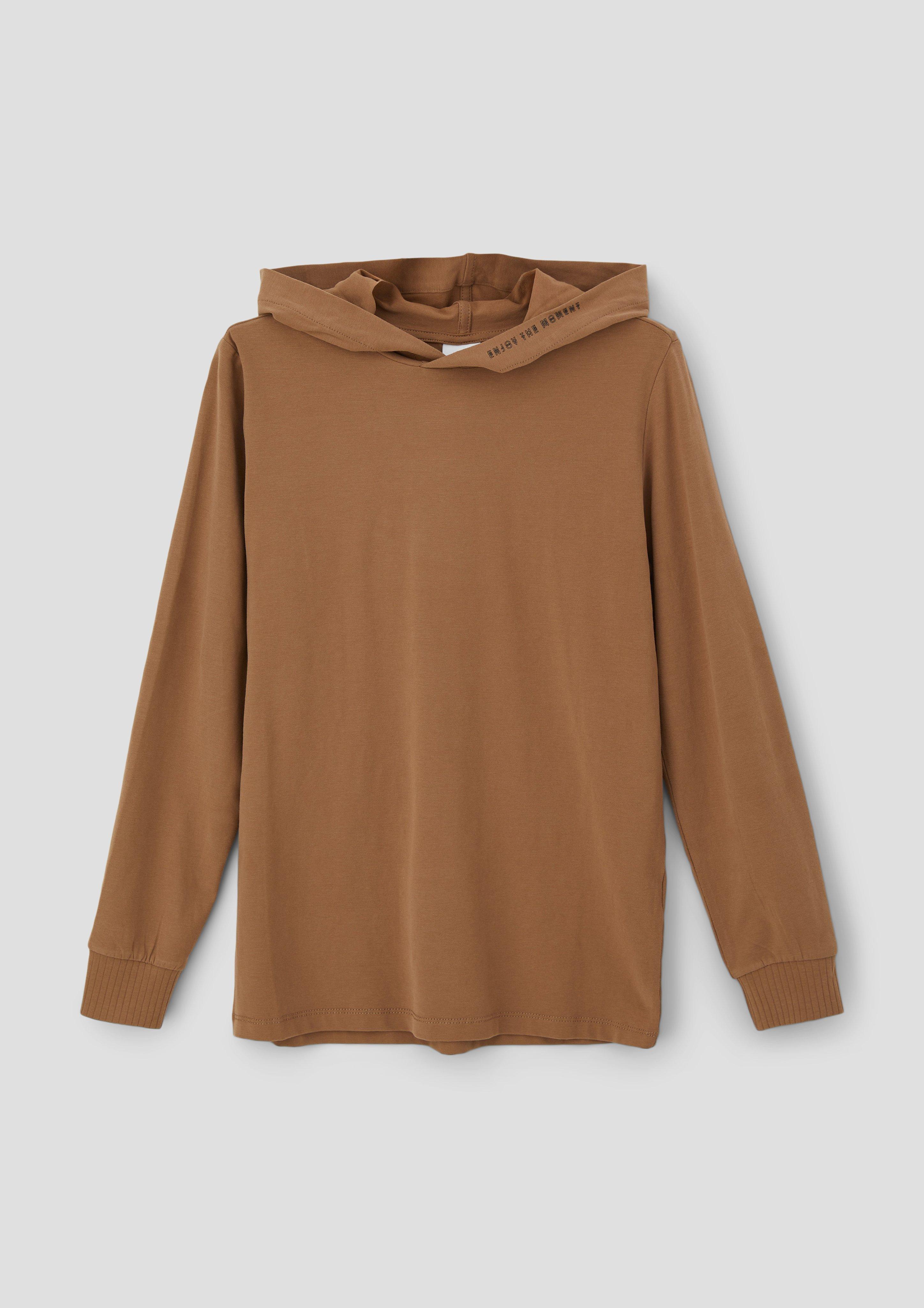 Longsleeve mit Kapuze  2134084-8480