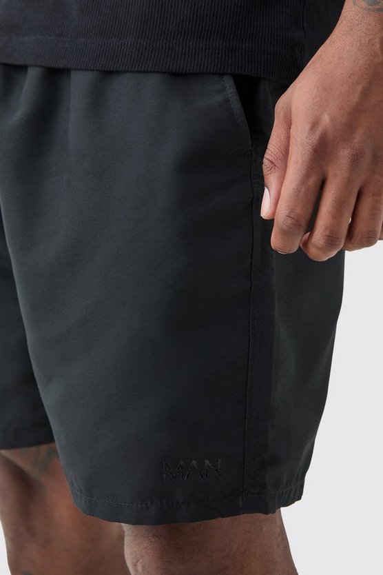 Plus mittellange Original Man Badehose