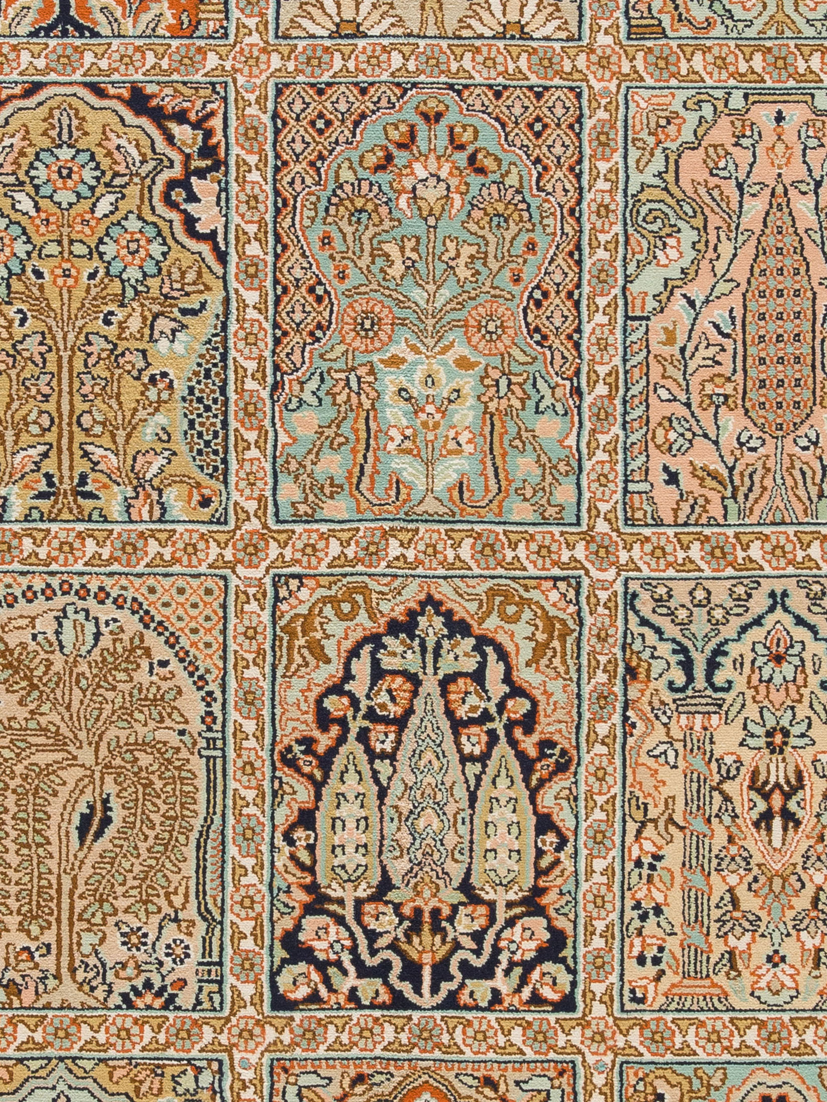 Kaschmir Seide 18/18 ca. 171 x 248 cm, Unikat / Einzelstück