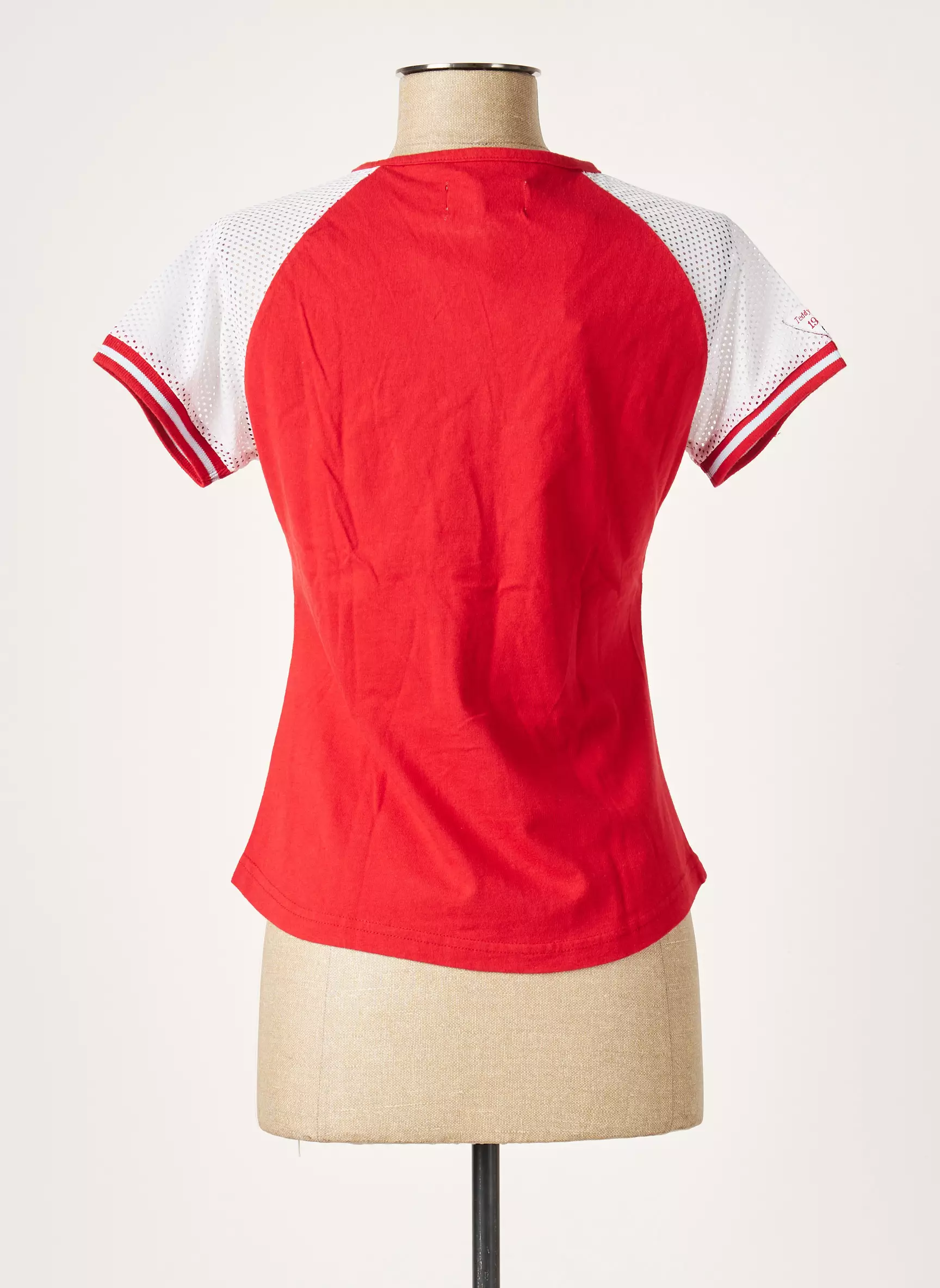 Teddy Smith Tshirts Femme couleur rouge