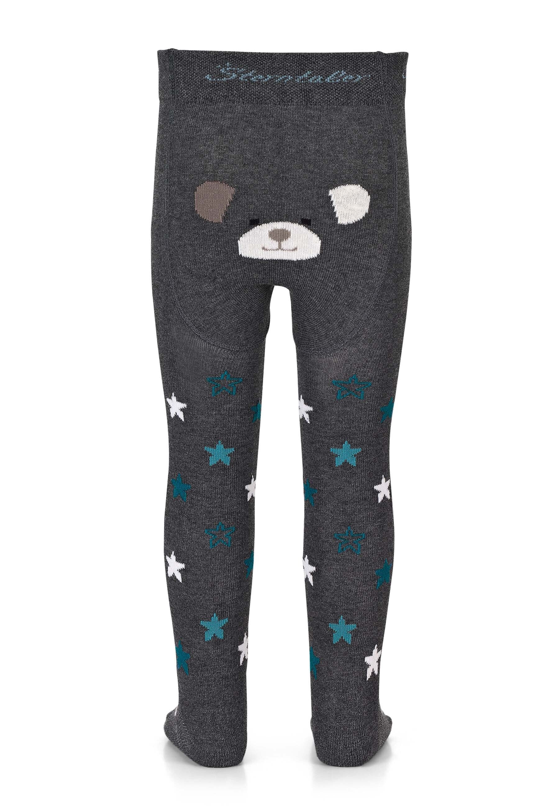 Krabbelstrumpfhose mit Po-Motiv Eisbär Elia