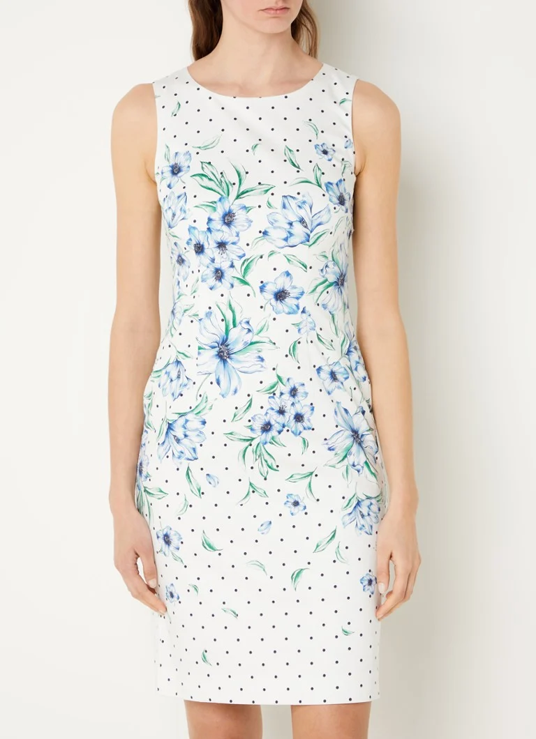 Vestido mini ajustado con estampado floral Hobbs Fiona