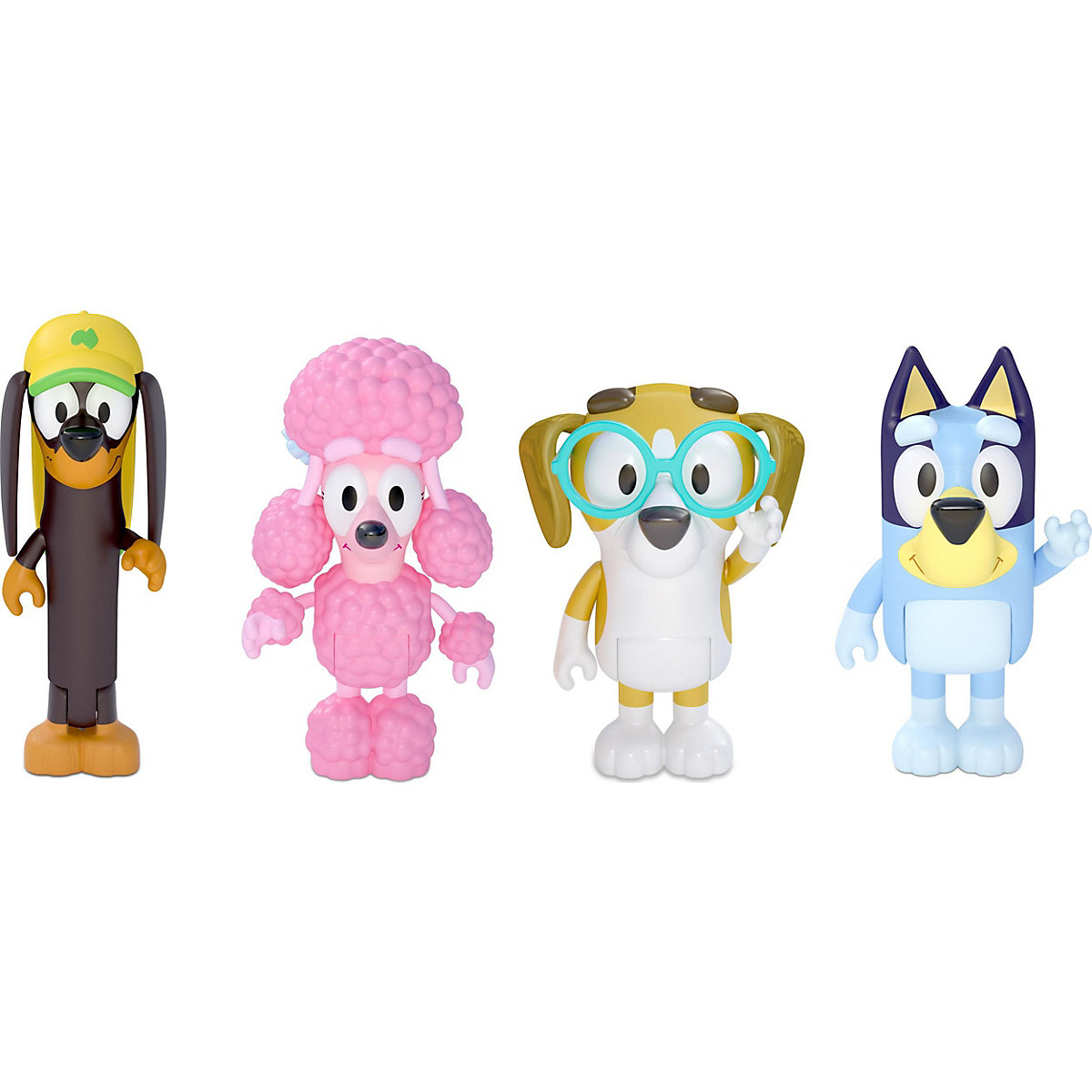 BLUEY Figuren 4er pack -Freunde