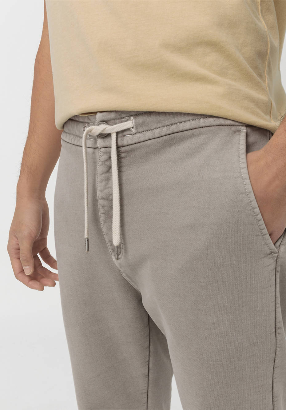 Joggpants mineralgefärbt aus reiner Bio-Baumwolle