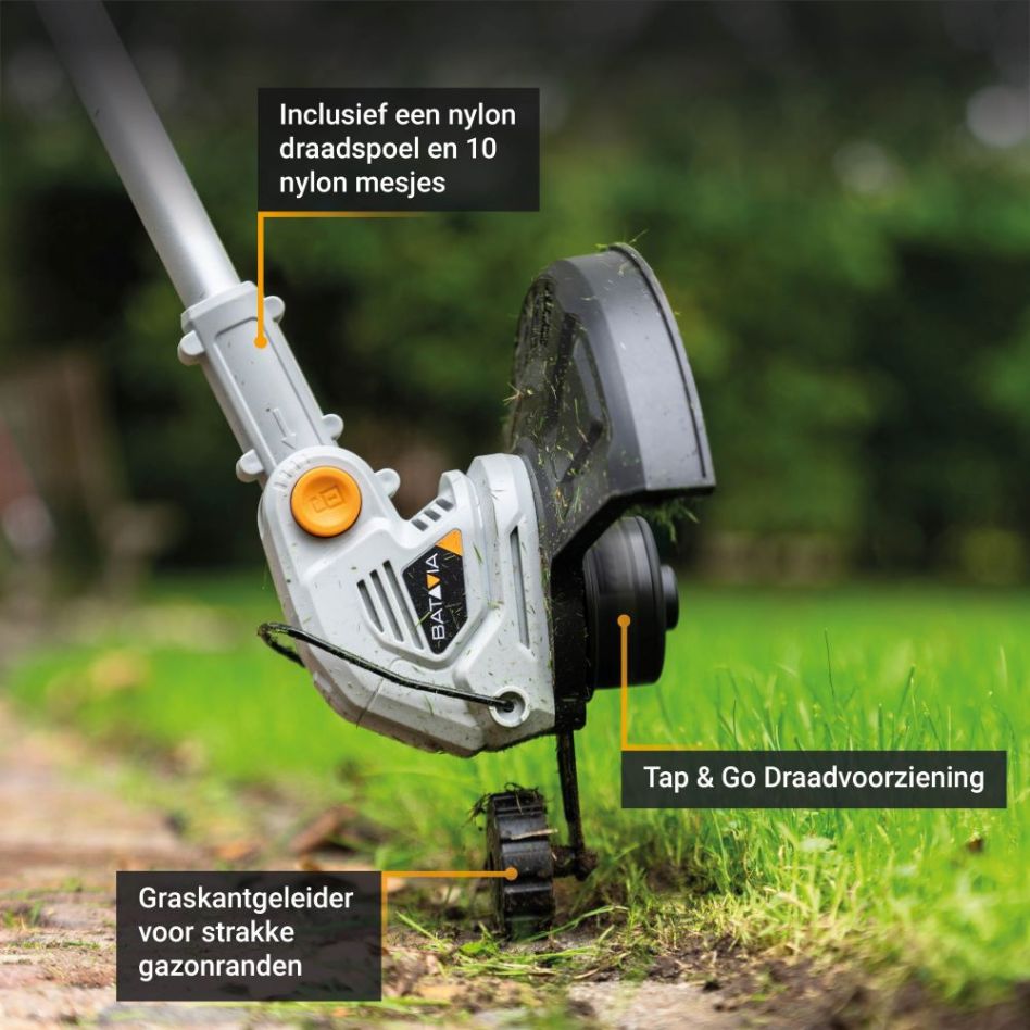 Coupe-bordures sans fil Batavia 7064616 Maxxpack 18V 250 mm (batterie et chargeur non inclus)