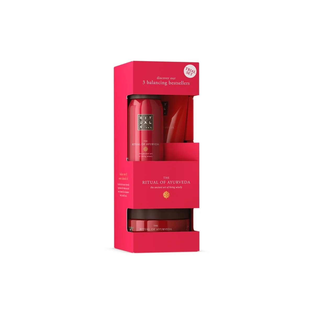Das Ritual des Ayurveda-Testsets Ayurveda 2024 - Körperbox-Set