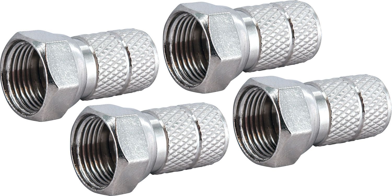 Schwaiger FST8204 241 8,2 mm F-Aufdrehstecker Set