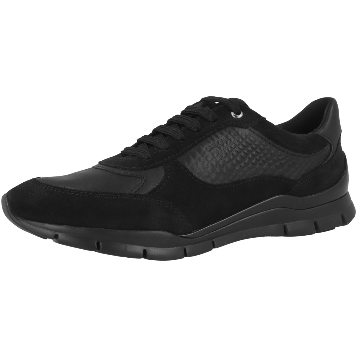 Geox D Sukie A Sneaker Low schwarz