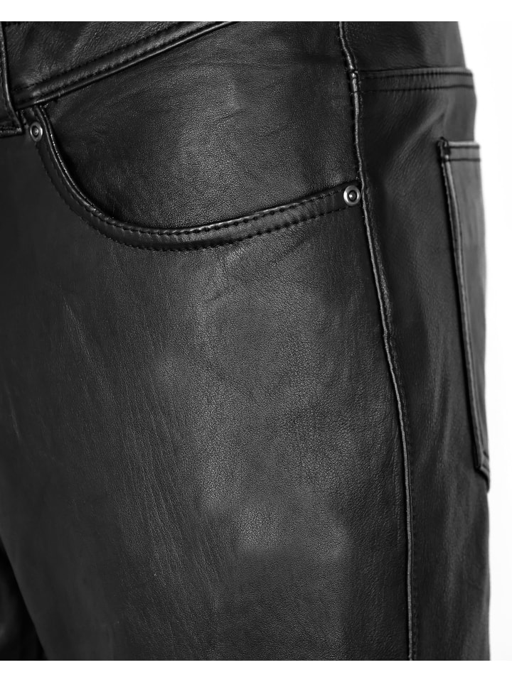 JCC Lederhose 3102182 in schwarz günstig kaufen