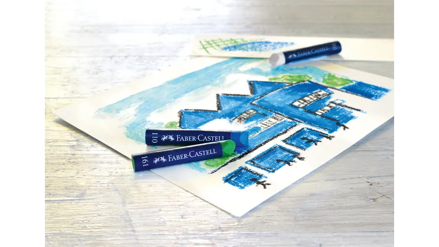 FABER-CASTELL Ölpastellkreiden 12er Kartonetui