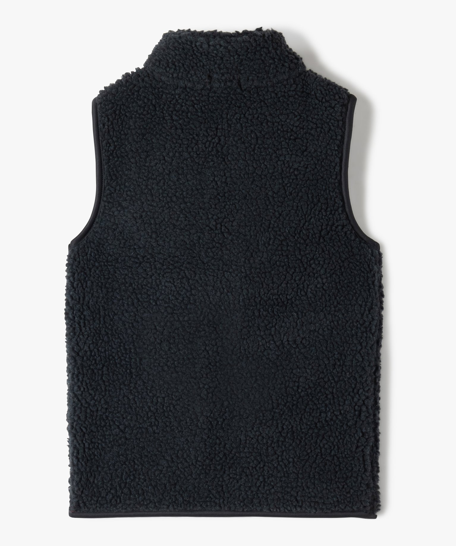 Sweat Garçon zippé sans manches en sherpa gris | GEMO