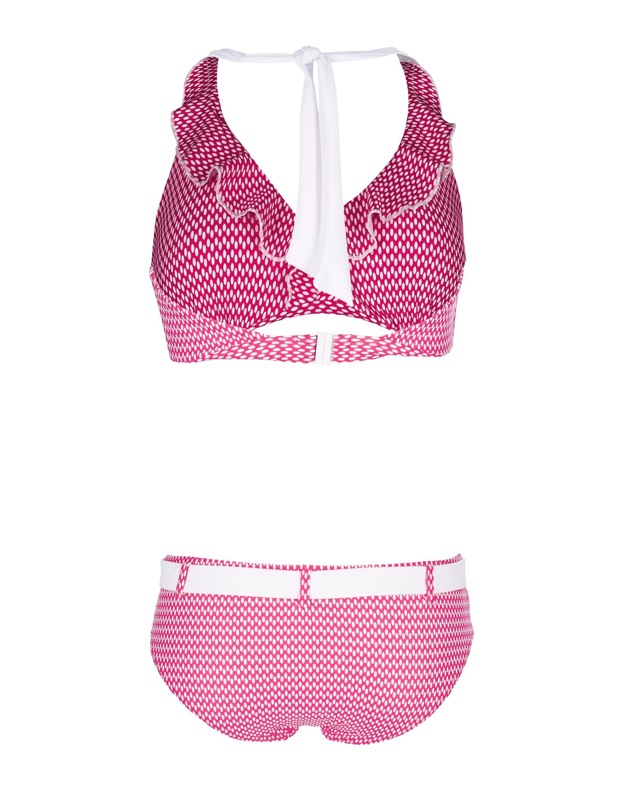 petit amour Umstandstankini CHARLENE (Set, Bikinitop und Bikinislip), Raffinierte Umstandsbademode als Bikini passend für C/D/E Cup, stylish und bequem, wächst mit und passt weit über die Schwangerschaft hinaus.