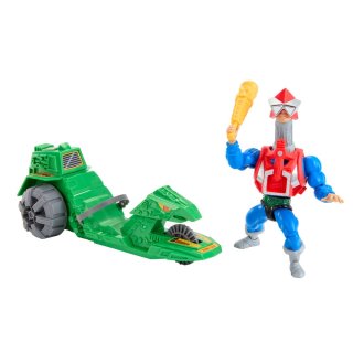 Masters of the Universe Origins Actionfigur mit Fahrzeug: Mekaneck & Ground Ripper