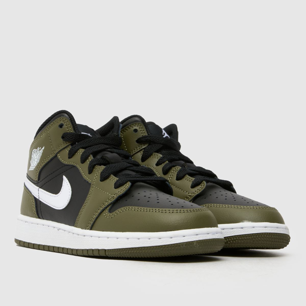 Nike Jordan khaki Air Jordan 1 Mid Pojkar Barn Tränare