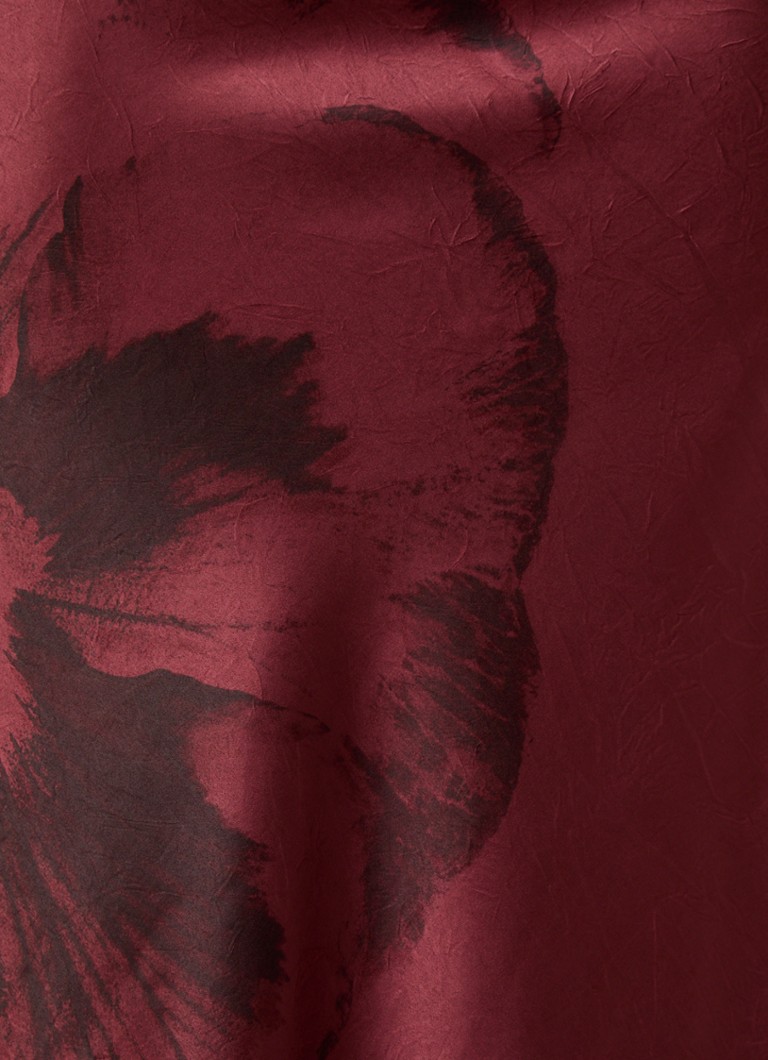 Saténová midi sukně Max & Co Slip