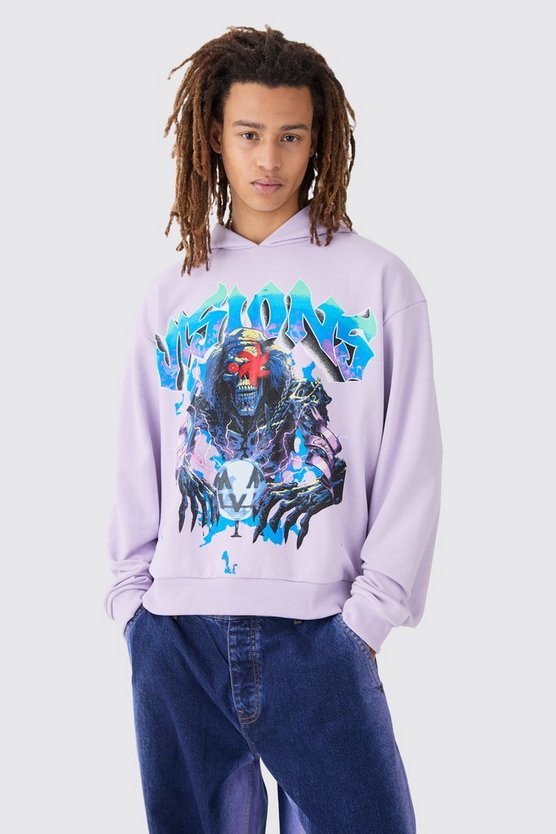 Kastiger Oversize Hoodie