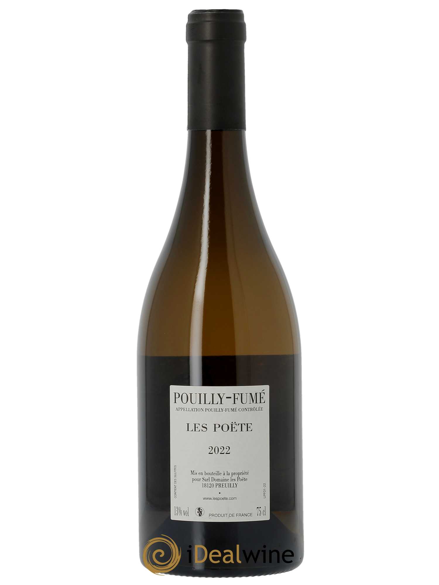 Pouilly-Fumé Les Poëte  2022 - Lot de 1 Bouteille