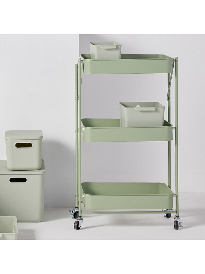 UTILITY Servierwagen in Grün - (B)50 x (H)90 x (T)35 cm günstig kaufen onesize