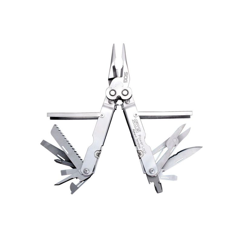 SOG Powerlock W\/Scissors S60N-CP