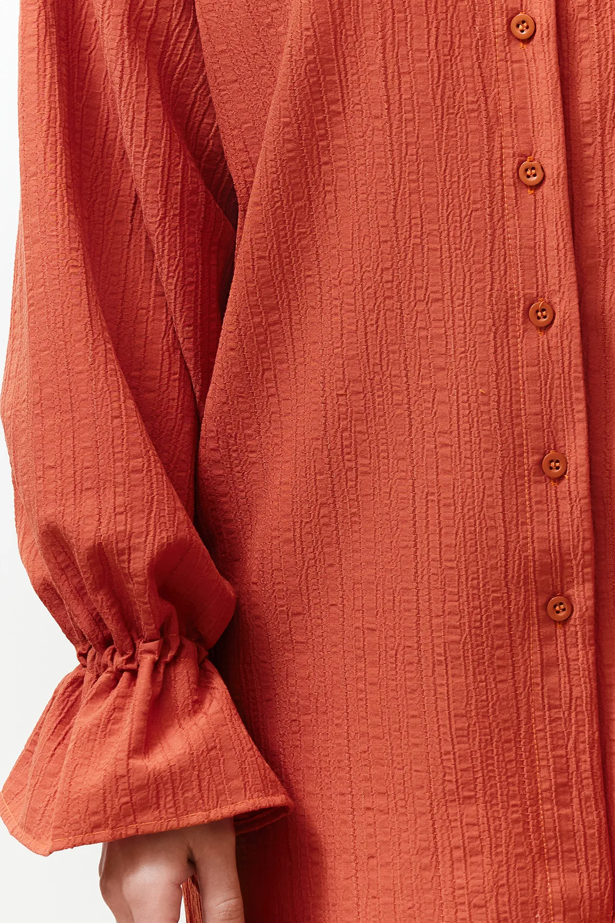 Trendyol Collection  Hemd - Bordeaux - Regular Fit